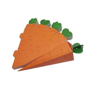 25 Adet 4x21cm Demonte Havuç Karton Kutu Külah