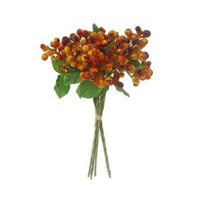 25cm Berry 6lı Meyve Yapay Çiçek Tomurcuk