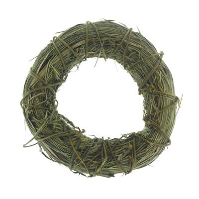 25cm Doğal Rafya Kapı Süsü Çelenk