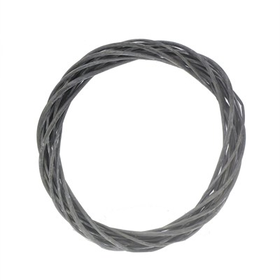 25cm Kapı Süsü Çelengi Doğal Ahşap