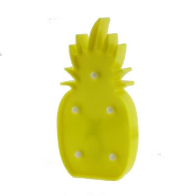 25cm Led Işıklı Plastik Ananas Gece Lambası