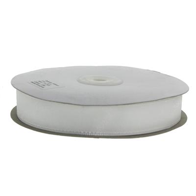 2,5cm x 45metre Kenarı Dikişli Organze Kumaş Kurdela