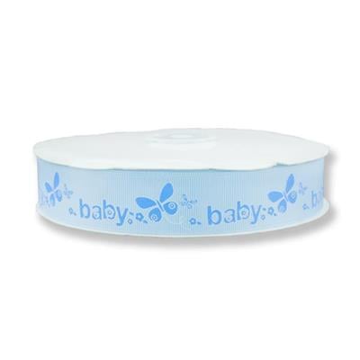 2,5cm X 50m Baby Yazılı Grogren Kurdela