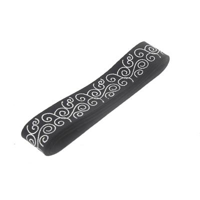 2,5cm x 5metre Grogren Kurdela Simli Kabartma Baskılı