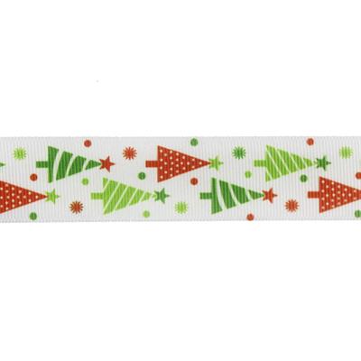 2,5cm x 5metre Grogren Yılbaşı Kurdela Çam Ağacı No: 5