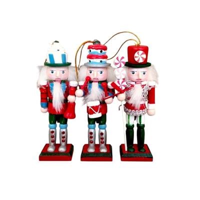 3 Adet 12cm Kurşun Asker Kırmızı Renkler