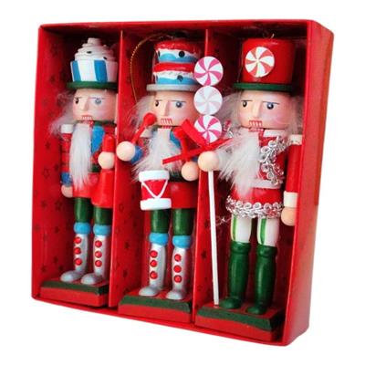 3 Adet 12cm Kurşun Asker Kırmızı Renkler