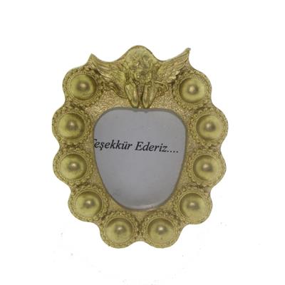 3 Adet 7x8cm Melekli Fotoğraf Çerçevesi