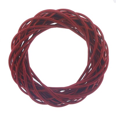 30cm Doğal Ahşap Çelenk Kapı Süsü Çelengi