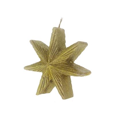 3x11cm Yılbaşı Mumu Yıldız Mum