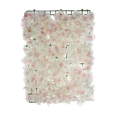 40x60cm Çiçek Panosu Panel (0,24m2) Ortanca Çiçekli