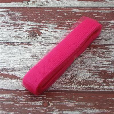 4,5cm X 25metre Düz Gren Esnek Kurdela Gelinlik Abiye