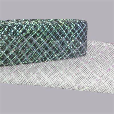 4,5cm X 25metre Simli Baklavalı Gren Esnek Kurdela