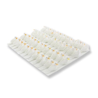 48 Adet 3x1cm Strafor Köpük Güvercin Kuş