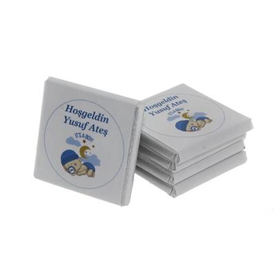 48 Adet İsim Etiketli Uyuyan Bebek Madlen Çikolata