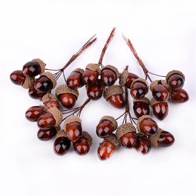 5 Demet 30 Adet 3cm Yapay Meşe Palamudu