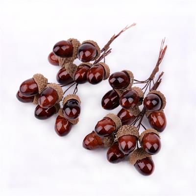 5 Demet 30 Adet 3cm Yapay Meşe Palamudu