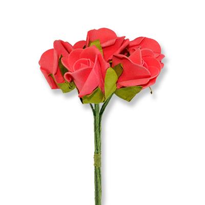 5 Demet (30 Adet) Lateks 4,5cm Gül Çiçek