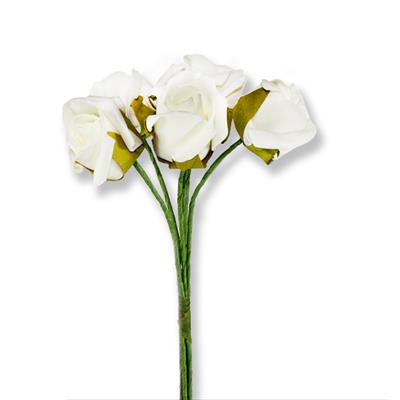 5 Demet (30 Adet) Lateks 4,5cm Gül Çiçek