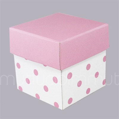 50 Adet 5x5cm Puanlı Demonte Karton Kutu