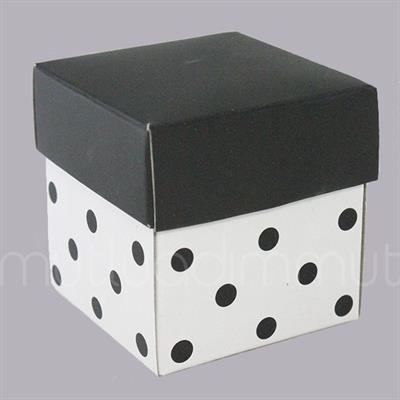 50 Adet 5x5cm Puanlı Demonte Karton Kutu