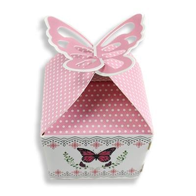50 Adet 5x7cm Kelebek Demonte Karton Kutu