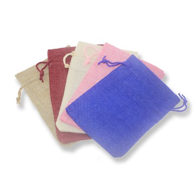 50 Adet 9x14cm Keten Kese