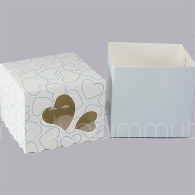 50 Adet Kalpli Demonte Karton Kapaklı Kutu