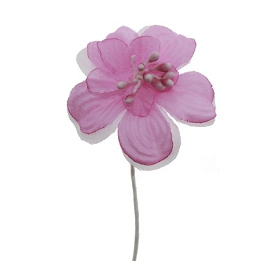 5cm Mini Zambak Kumaş Yapay Çiçek 6lı 12 Demet (72 Adet)