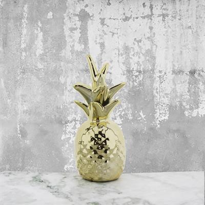 5x11cm Ananas Biblo Metalize Dekorasyon