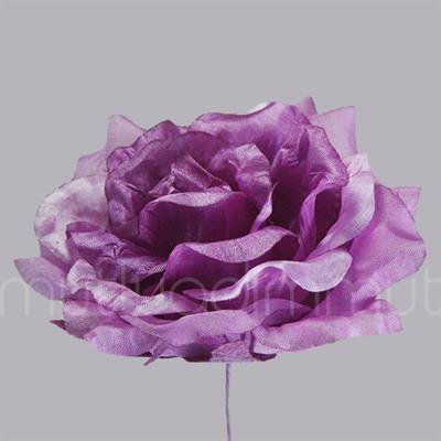 6 Adet 10cm  Kumaş Gül Çİçek