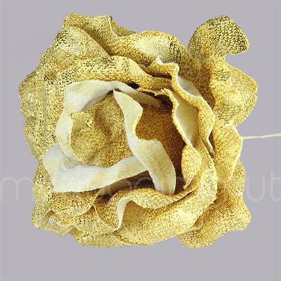 6 Adet 10cm  Kumaş Gül Çİçek