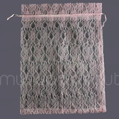 6 Adet 30x40cm Dantel Kese Hediyelik Kese