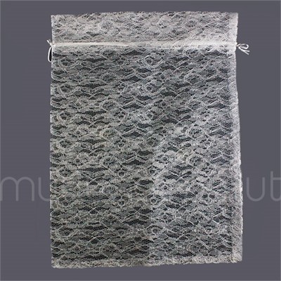 6 Adet 30x40cm Dantel Kese Hediyelik Kese