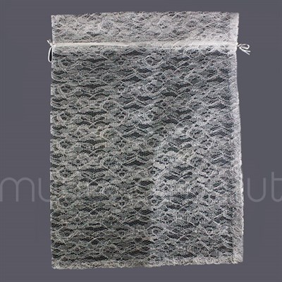 6 Adet 30x40cm Dantel Kese Hediyelik Kese