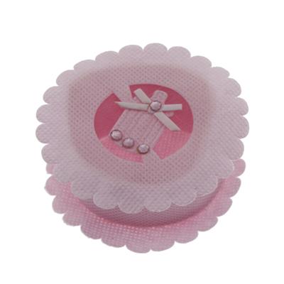 6 Adet Biberonlu Pembe Kumaş Kutu