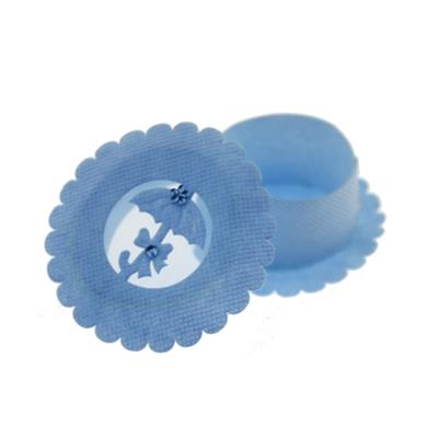 6 Adet Şemsiyeli Mavi Kumaş Kutu