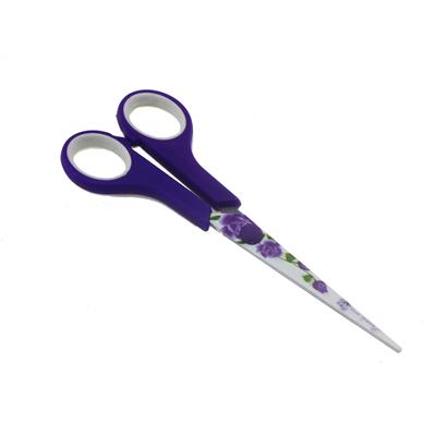 6x17cm Makas Çiçekli