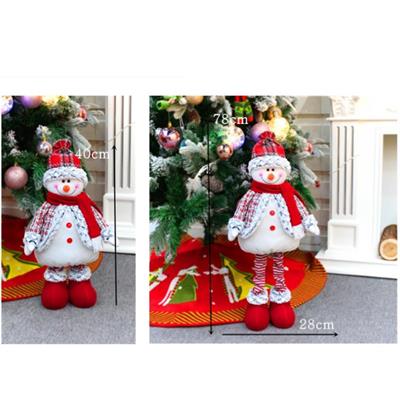 78cm Uzayan Kısalan Kardan Adam