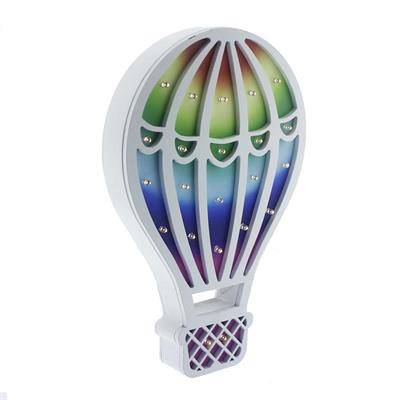 Ahşap Led Işıklı Pilli Balon Mod.2