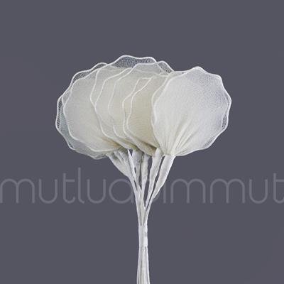 Badem Şekeri İçin Kıvrımlı Raket 72 Adet