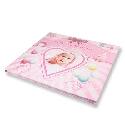 Bere Takmış Bebeğin Güncesi Anı Defteri Pembe