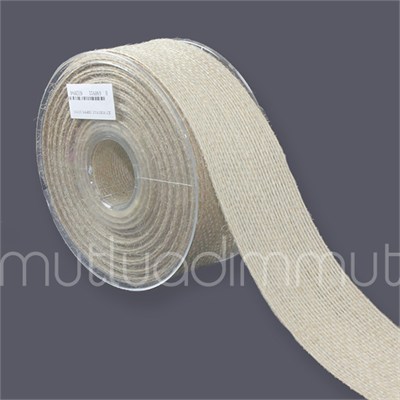 Doğal Rafya Jüt Kurdela 3,8cm X 20m