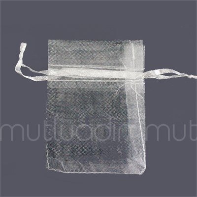 Düz Organze Kese 7 X 9 Cm 12 Adet
