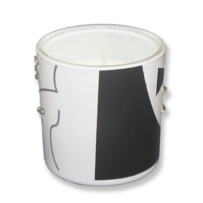 İki Taraflı Cam Mum Gelin Damat