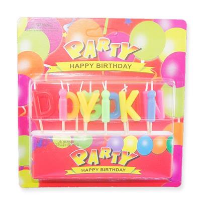 İyi Ki Doğdun Harf Doğumgünü Mum