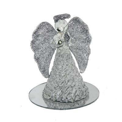 Kristal Cam Melek Biblo 6x7cm