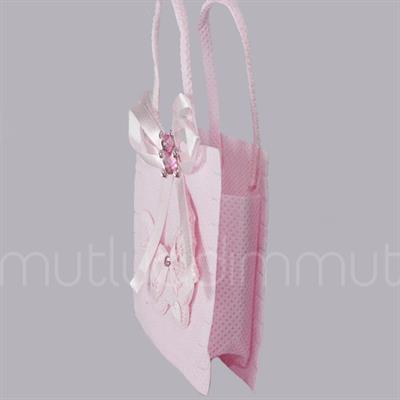 Kumaş Pusetli Çanta 12 Adet