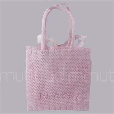 Kumaş Pusetli Çanta 12 Adet