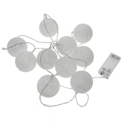 Led Işıklı Top Aydınlatma 10lu